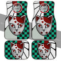 Demon Slayer Tanjiro Hanafuda Car Floor Mats Custom Anime Car Accessories - Gearcarcover - 2