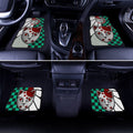 Demon Slayer Tanjiro Hanafuda Car Floor Mats Custom Anime Car Accessories - Gearcarcover - 3