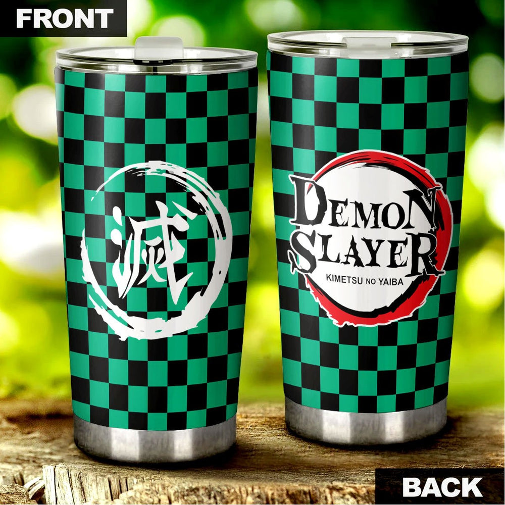 Demon Slayer Tanjiro Tumbler Cup Custom Uniform Car Accessories - Gearcarcover - 3