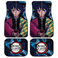Demon Slayer Tomioka Giyuu Car Floor Mats Custom Face Anime Car Accessories - Gearcarcover - 1