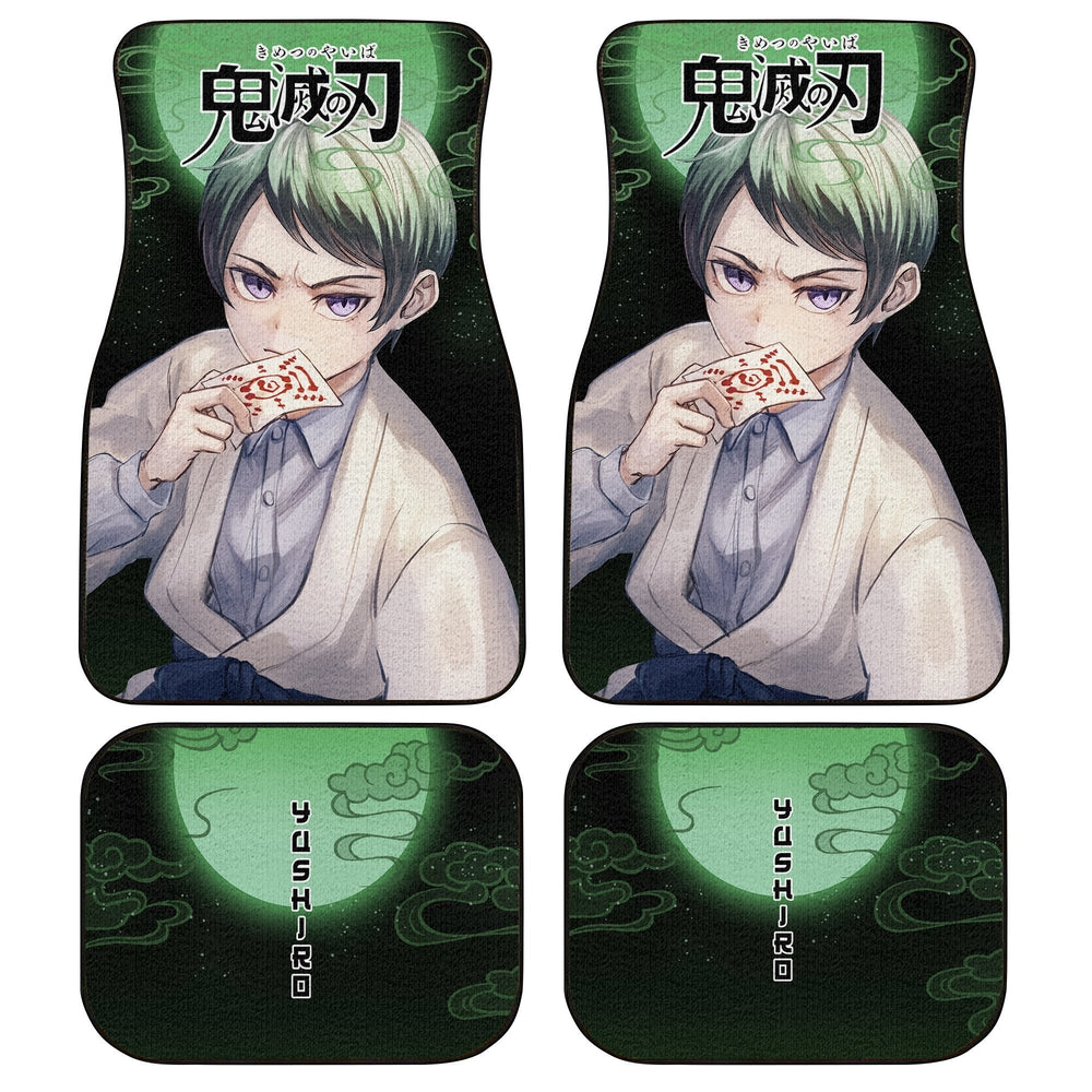Demon Slayer Yushiro Car Floor Mats Custom Anime Car Accessories - Gearcarcover - 1