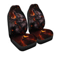 Demon Wolf Car Seat Covers Custom Animal Car Accessories - Gearcarcover - 3