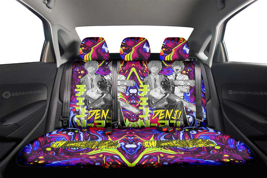 Denji Car Back Seat Cover Custom Chainsaw Man Anime - Gearcarcover - 2