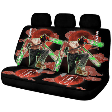 Denji Car Back Seat Covers Custom Chainsaw Man Anime Car Accessories - Gearcarcover - 1