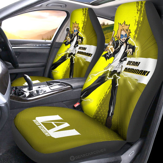 Denki Kaminari Car Seat Covers Custom For My Hero Academia Anime Fans - Gearcarcover - 2