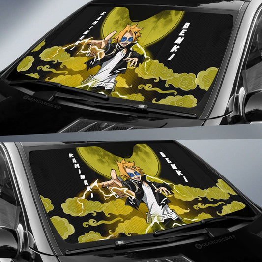 Denki Kaminari Car Sunshade Custom My Hero Academia Anime Car Accessories - Gearcarcover - 2