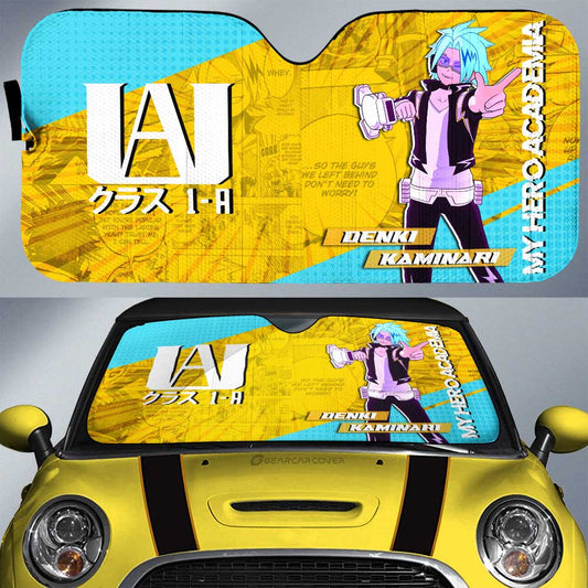 Denki Kaminari Car Sunshade Custom My Hero Academia Car Interior Accessories - Gearcarcover - 1