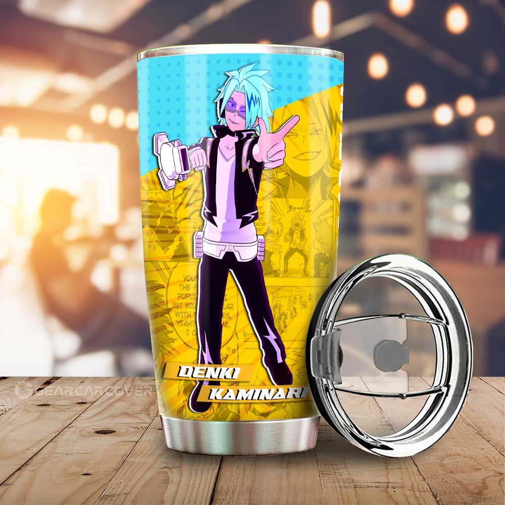 Denki Kaminari Tumbler Cup Custom My Hero Academia Car Interior Accessories - Gearcarcover - 1