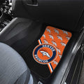 Denver Broncos Car Floor Mats Custom Car Accessories For Fans - Gearcarcover - 3