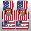 Denver Broncos Car Floor Mats Custom Car Decor Accessories - Gearcarcover - 1