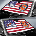 Denver Broncos Car Sunshade Custom Car Decor Accessories - Gearcarcover - 2