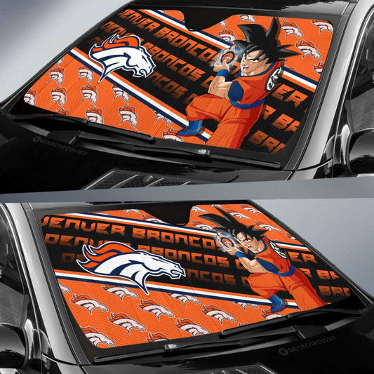 Denver Broncos Car Sunshade Custom Car Interior Accessories - Gearcarcover - 2