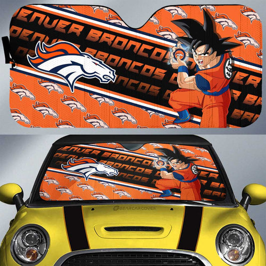 Denver Broncos Car Sunshade Custom Car Interior Accessories - Gearcarcover - 1