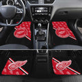 Detroit Red Wings Car Floor Mats Custom Car Accessories For Fans - Gearcarcover - 2