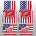 Detroit Red Wings Car Floor Mats Custom Car Decor Accessories - Gearcarcover - 1