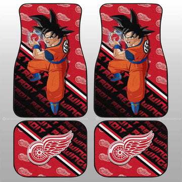 Detroit Red Wings Car Floor Mats Custom Car Decorations For Fans - Gearcarcover - 1