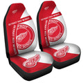 Detroit Red Wings Car Seat Covers Custom Car Accessories For Fans - Gearcarcover - 3