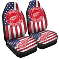 Detroit Red Wings Car Seat Covers Custom Car Decor Accessories - Gearcarcover - 3