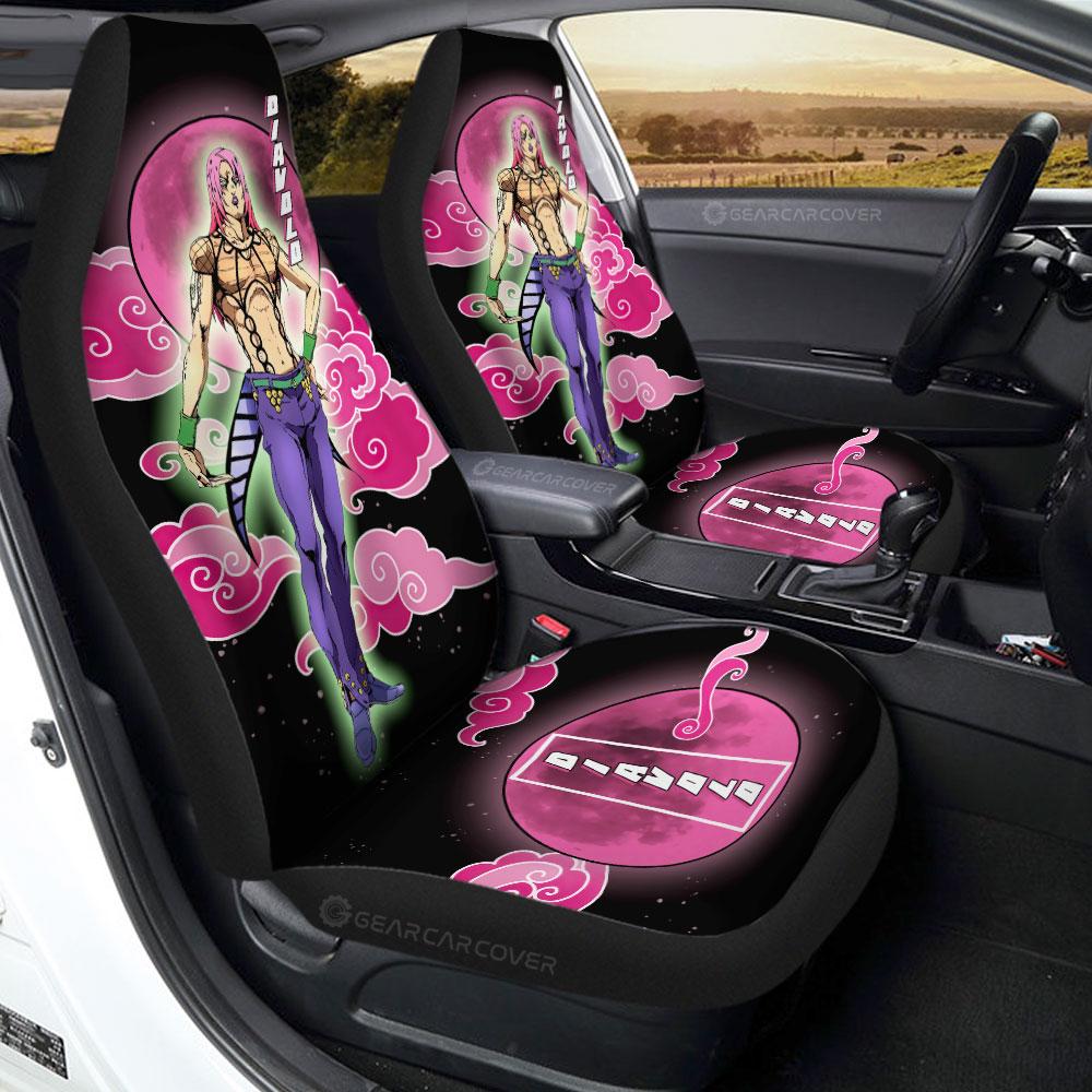 Diavolo Car Seat Covers Custom JoJo's Bizarre Adventure Anime Car Accessories - Gearcarcover - 1