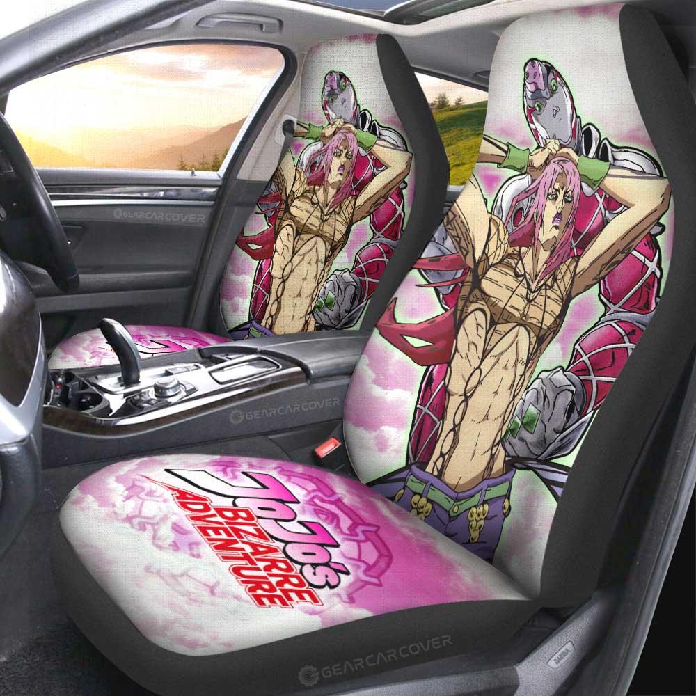 Diavolo Car Seat Covers Custom Jojo's Bizarre Adventures Anime - Gearcarcover - 2