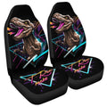 Dinorsaur T-rex Car Seat Covers Custom Dino Car Accessories - Gearcarcover - 3