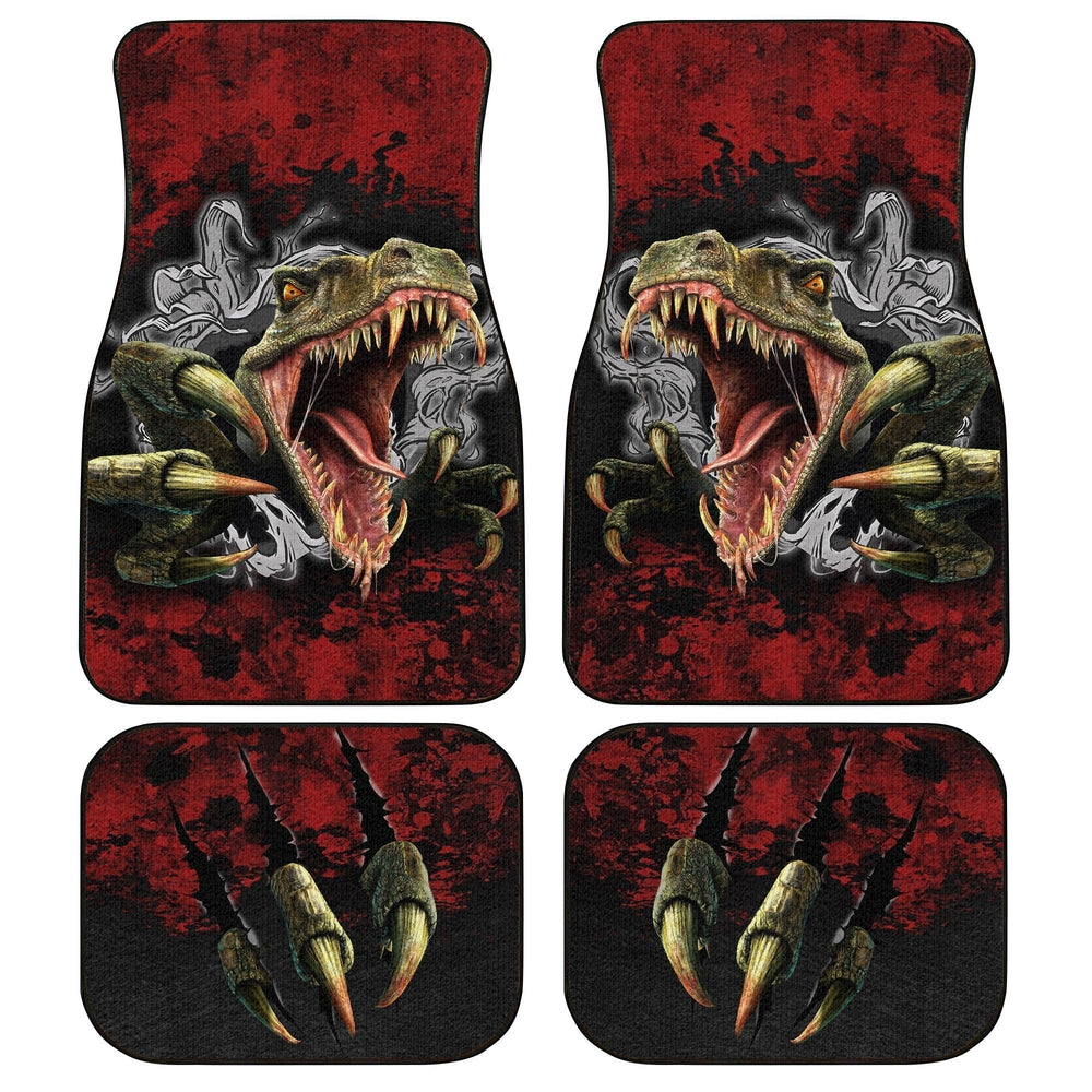Dinosaur Claw Car Floor Mats Custom Dino Car Accessories - Gearcarcover - 1