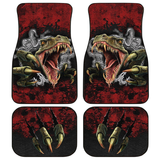 Dinosaur Claw Car Floor Mats Custom Dino Car Accessories - Gearcarcover - 1