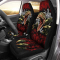 Dinosaur Raptor Car Seat Covers Custom Dinosaur Car Accessories - Gearcarcover - 1