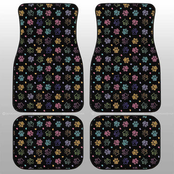 Dog Paw Car Floor Mats Custom Car Accessories - Gearcarcover - 1