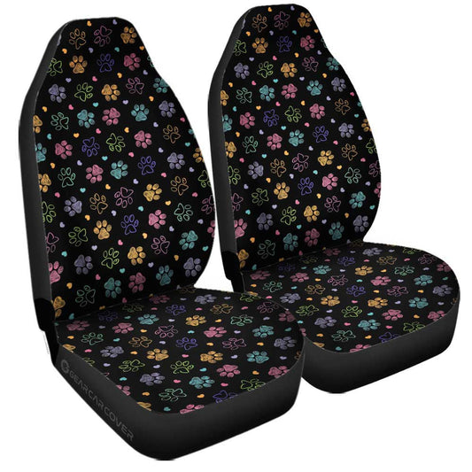 Dog Paw Car Seat Covers Custom Car Accessories - Gearcarcover - 1