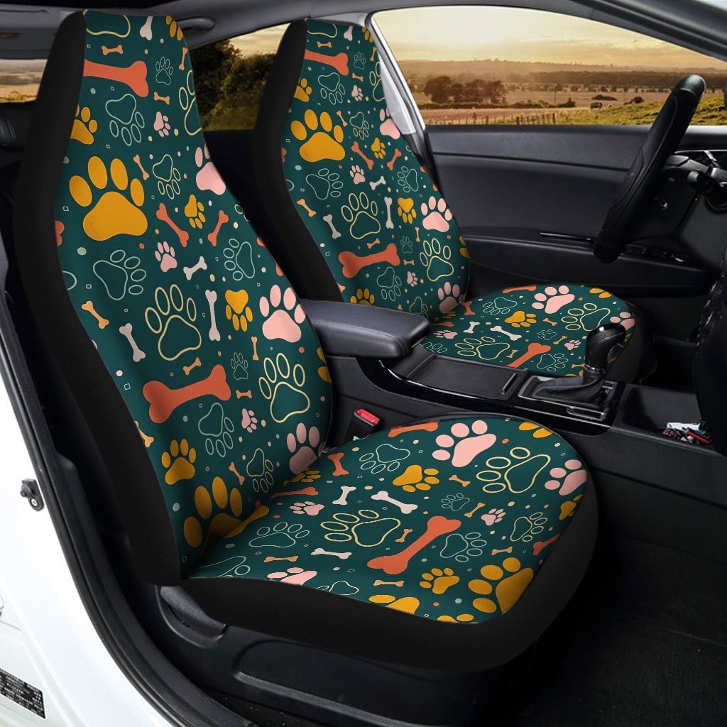 Dog Paws Car Seat Covers Custom Car Accessories For Dog Lovers - Gearcarcover - 2