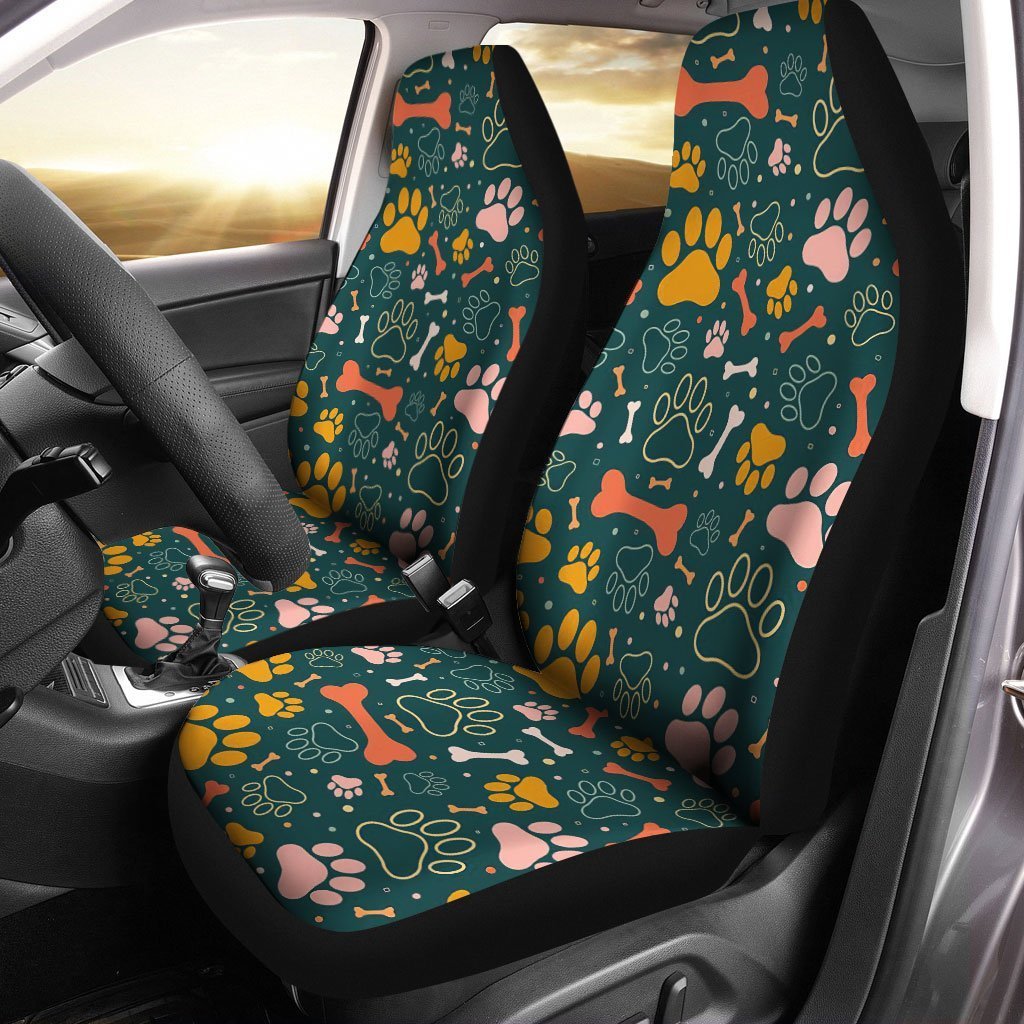 Dog Paws Car Seat Covers Custom Car Accessories For Dog Lovers - Gearcarcover - 1