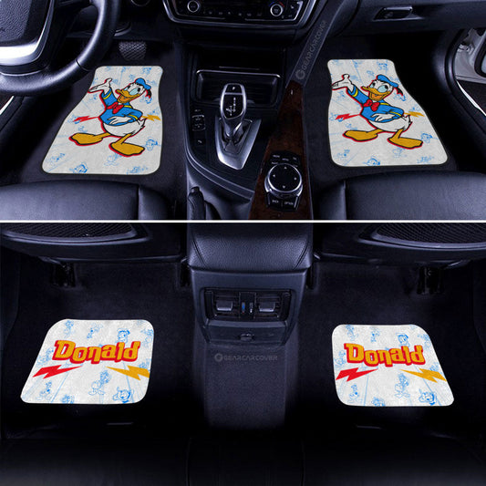 Donald Car Floor Mats Custom Cartoon Car Accessories - Gearcarcover - 2