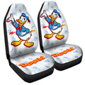 Donald Car Seat Covers Custom Cartoon Car Accessories - Gearcarcover - 3