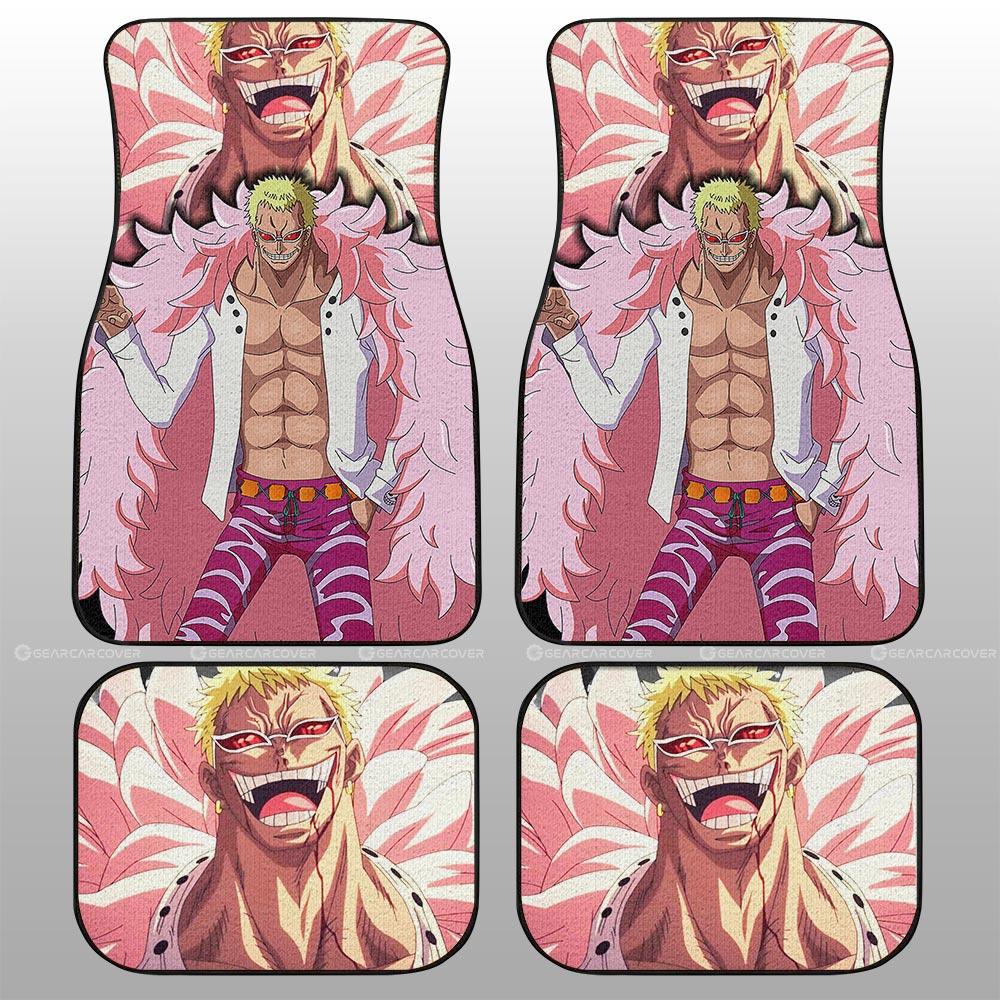 Donquixote Doflamingo Car Floor Mats Custom Anime One Piece Car Interior Accessories - Gearcarcover - 2