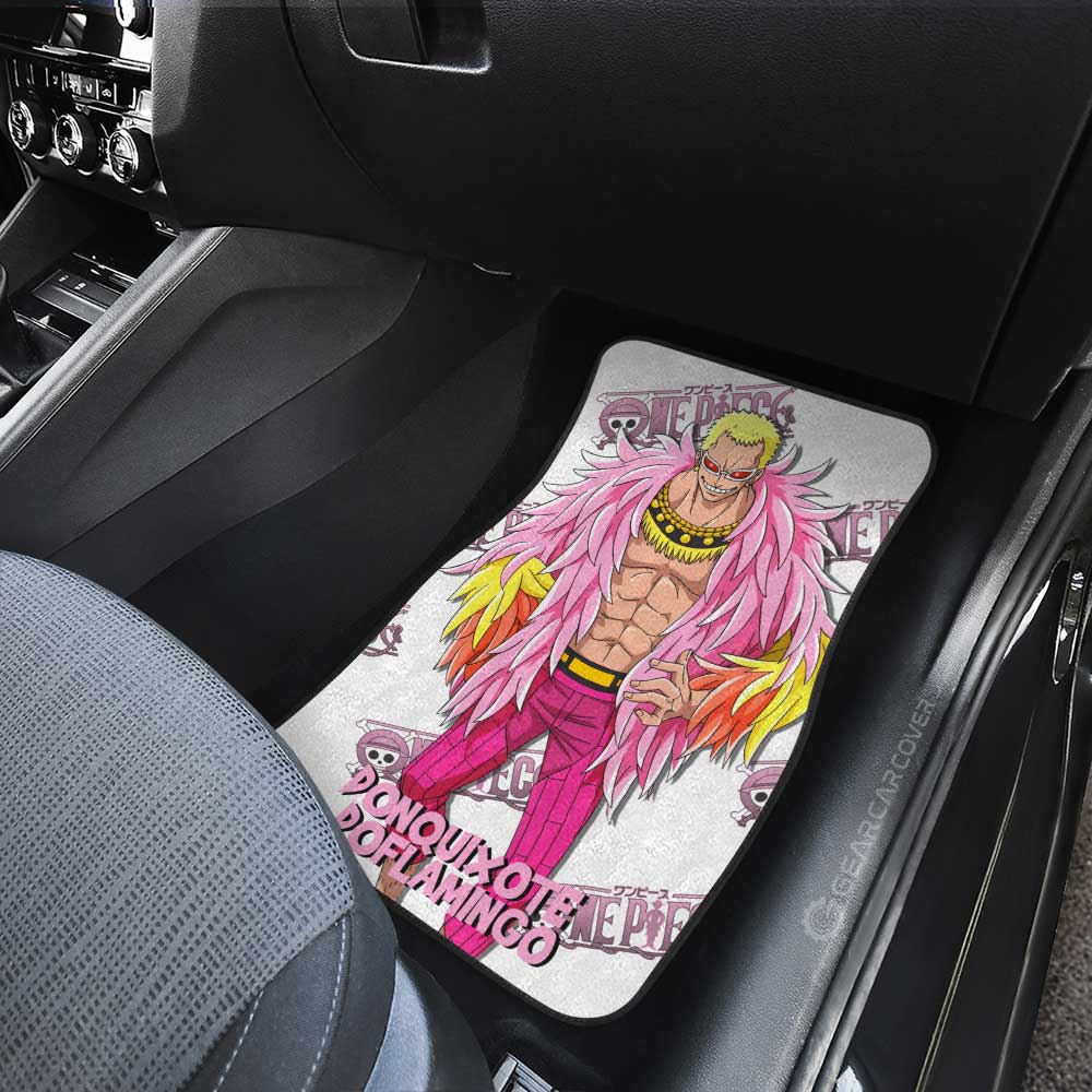 Donquixote Doflamingo Car Floor Mats Custom One Piece Anime - Gearcarcover - 3