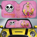 Donquixote Doflamingo Car Sunshade Custom One Piece Anime Car Accessories - Gearcarcover - 1