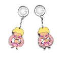 Donquixote Doflamingo Keychains Custom One Piece Anime Car Accessories - Gearcarcover - 3