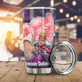 Donquixote Doflamingo Tumbler Cup Custom One Piece Anime Car Accessories Manga Galaxy Style - Gearcarcover - 1