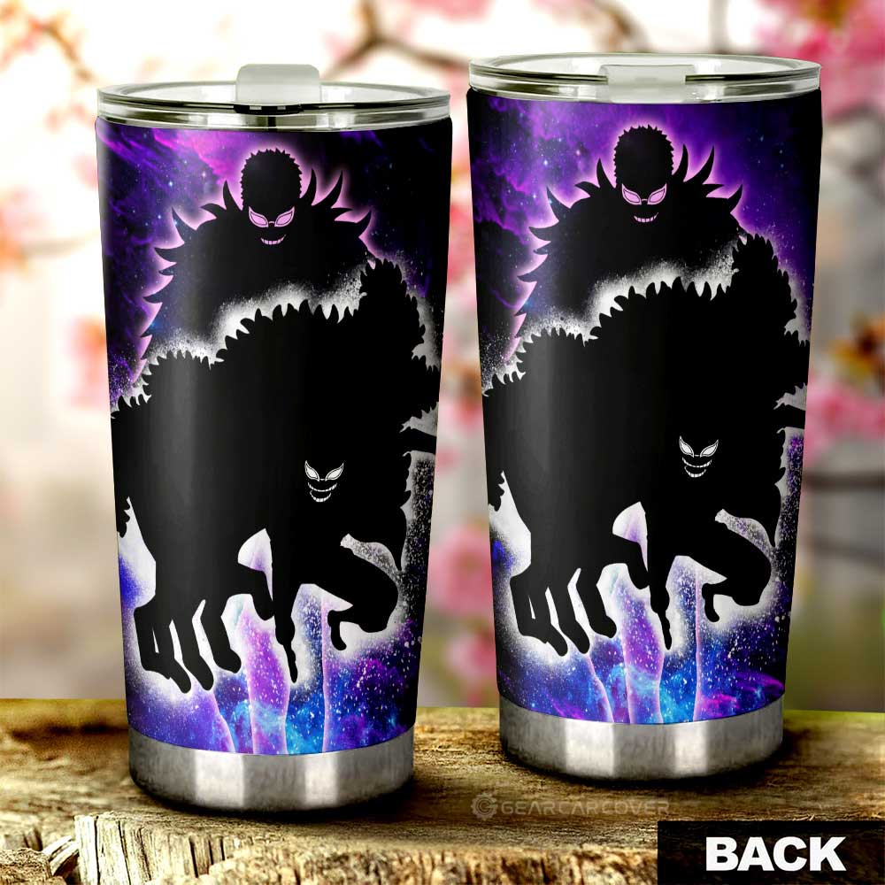 Donquixote Doflamingo Tumbler Cup Custom One Piece Anime Silhouette Style - Gearcarcover - 3