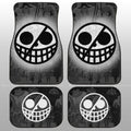 Donquixote Pirates Flag Car Floor Mats Custom One Piece Anime Car Accessories - Gearcarcover - 2