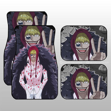 Donquixote Rosinante Car Floor Mats Custom Anime One Piece Car Accessories - Gearcarcover - 1