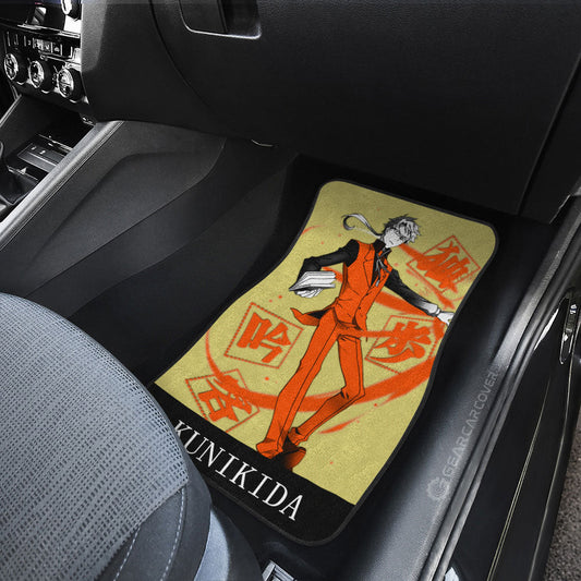 Doppo Kunikida Car Floor Mats Custom Bungou Stray Dogs Anime Car Accessories - Gearcarcover - 2