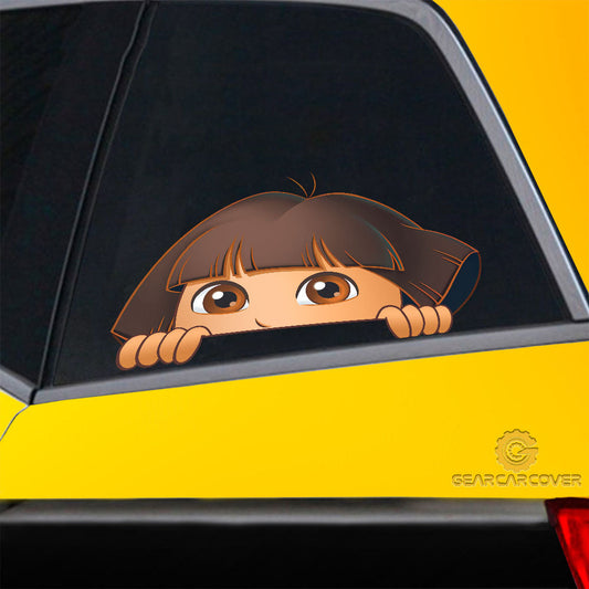 Dora the Explorer Car Sticker Custom Cartoon Car Accessories - Gearcarcover - 2