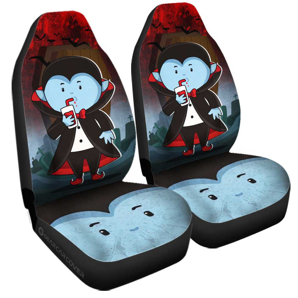 Dracula Car Seat Covers Custom Halloween Characters Car Accessories - Gearcarcover - 1