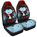 Dracula Car Seat Covers Custom Halloween Characters Car Accessories - Gearcarcover - 1