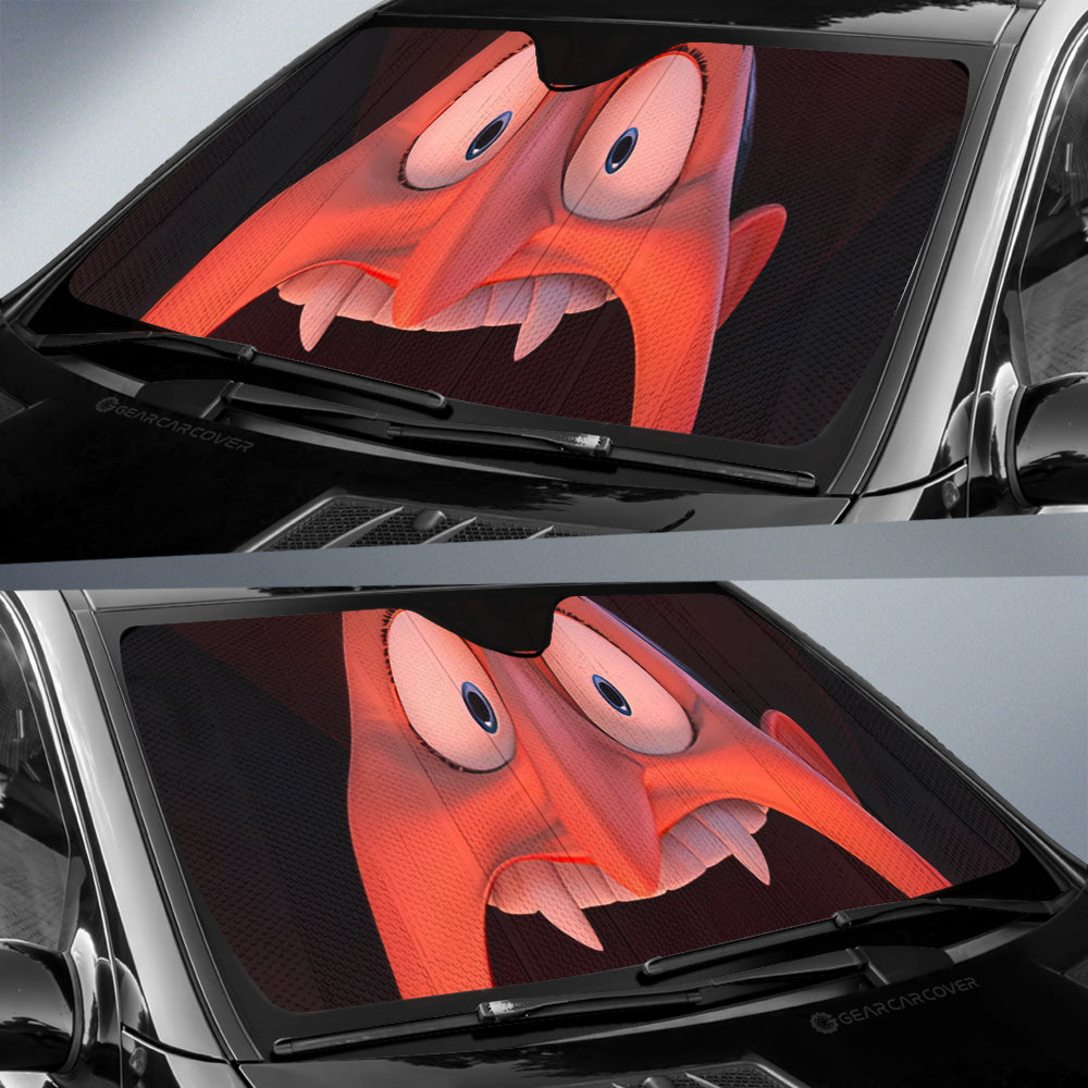 Dracula Car Sunshade Custom Horror Face Car Interior Accessories - Gearcarcover - 3