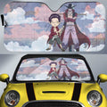 Dracule Mihawk Car Sunshade Custom One Piece Map Car Accessories For Anime Fans - Gearcarcover - 1