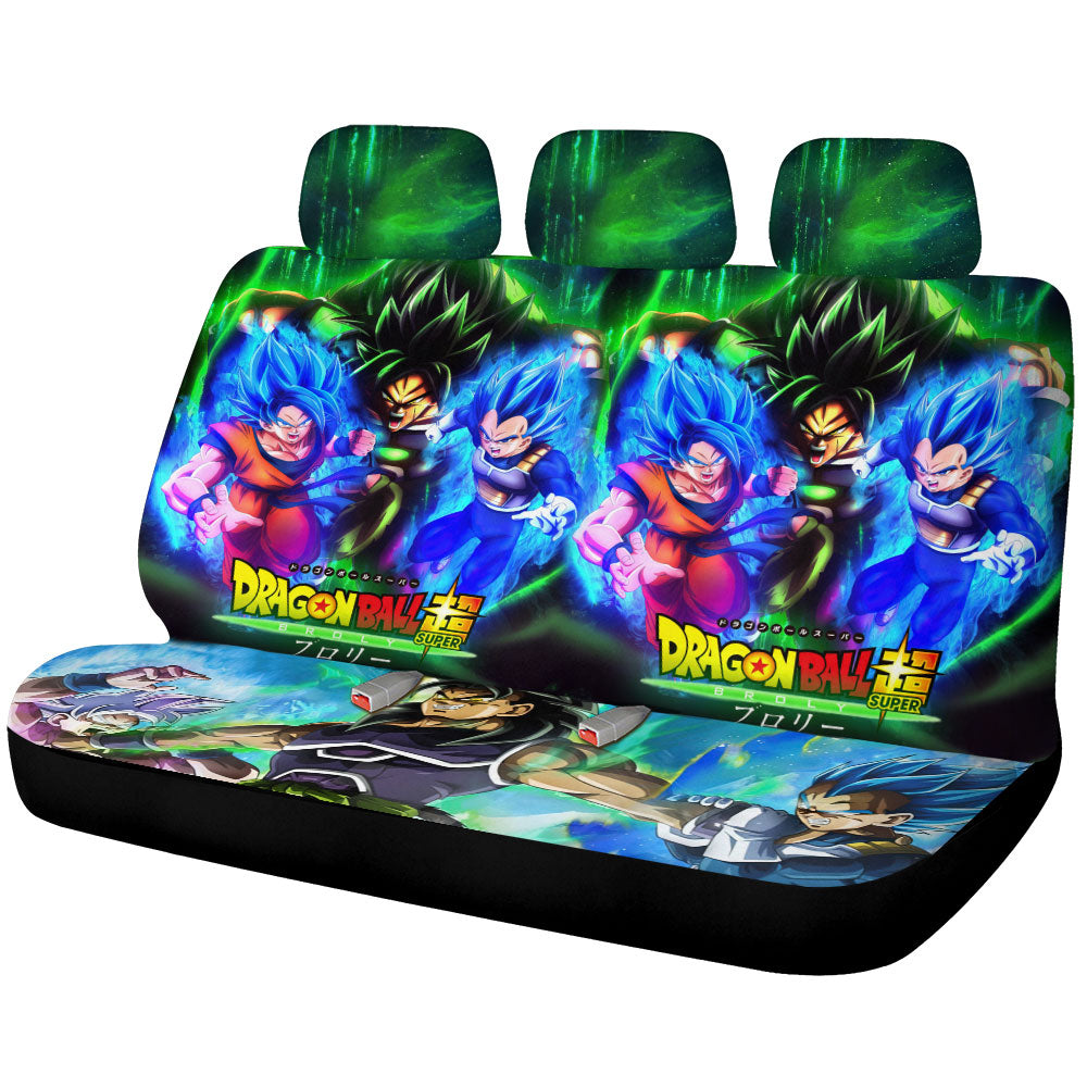 Dragon Ball Car Back Seat Custom Goku Vegeta Broly 01 - Gearcarcover - 1