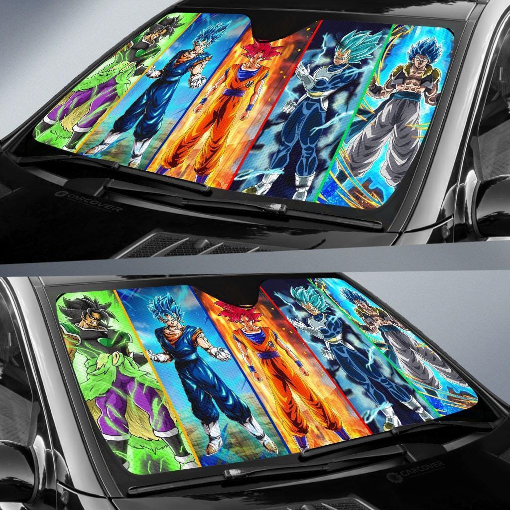 Dragon Ball Car Sunshade Custom Anime Car Accessories - Gearcarcover - 2